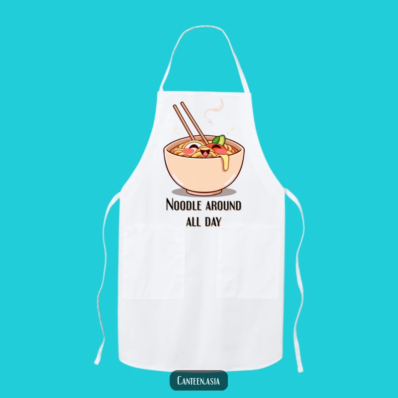 Funny Ramen Grin Apron - Cook with Joy & This Deliciously Funny Gift