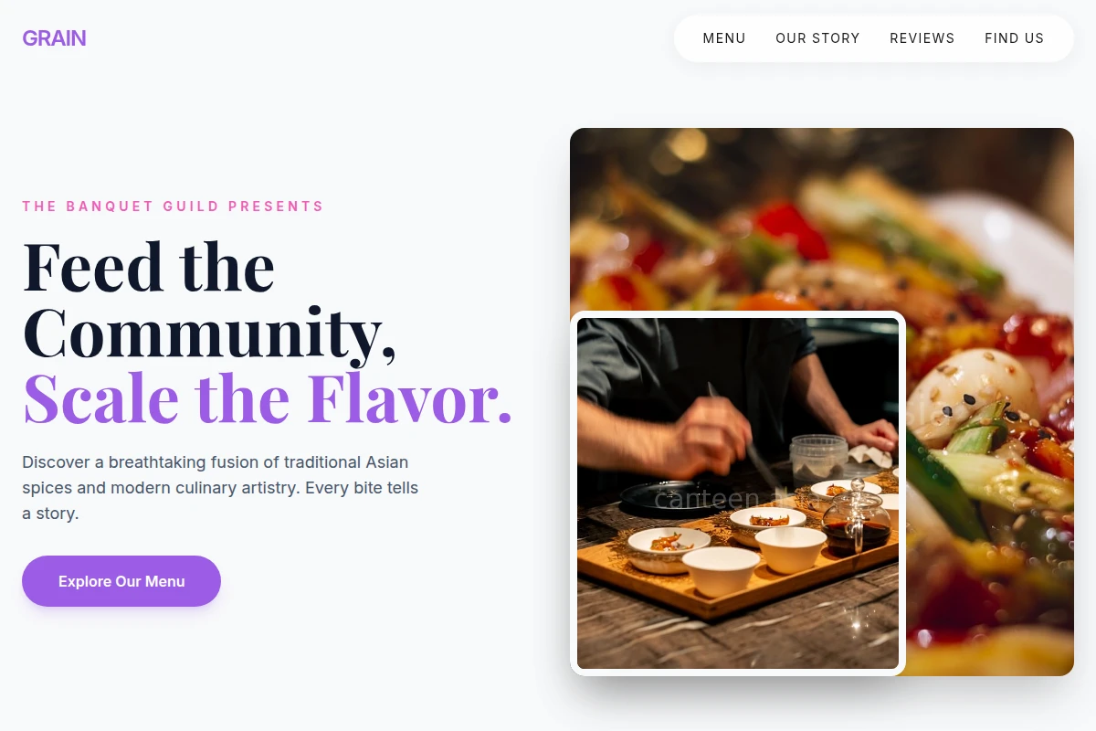 Grain Asian Fusion Food