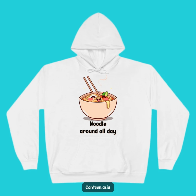 Funny Ramen Grin Hoodie - Stay Cozy & Cheerful with This Warm Funny Gift