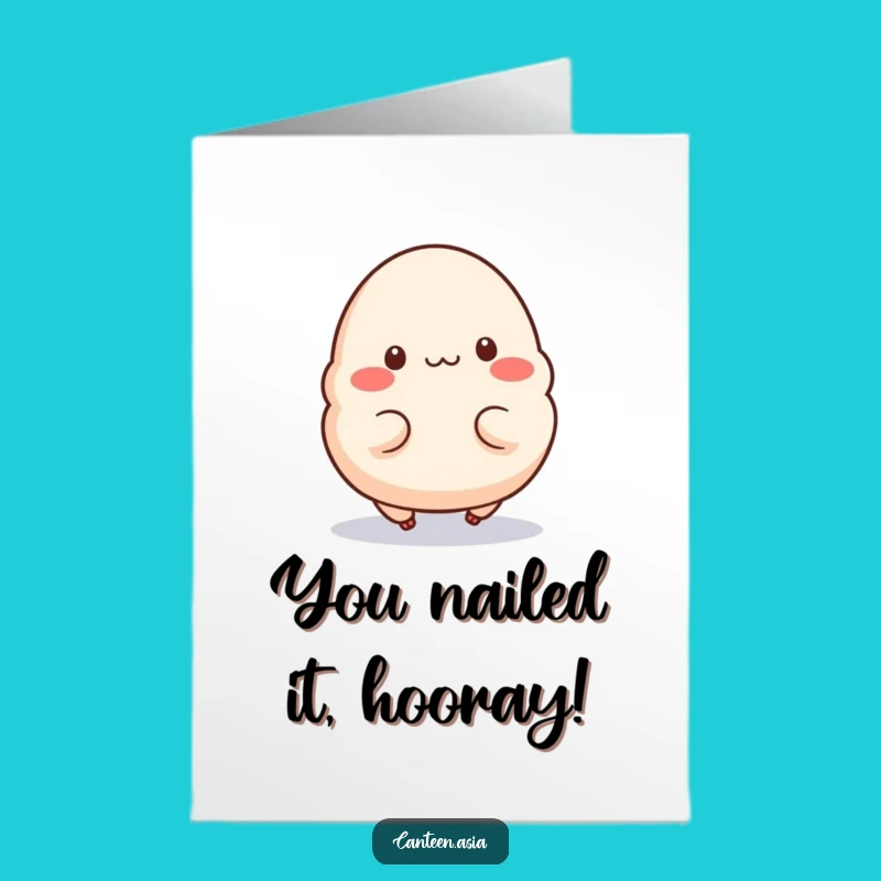 Free Printable Congrats Card: Hopping Dumpling Pal! Best Downloadable Gift