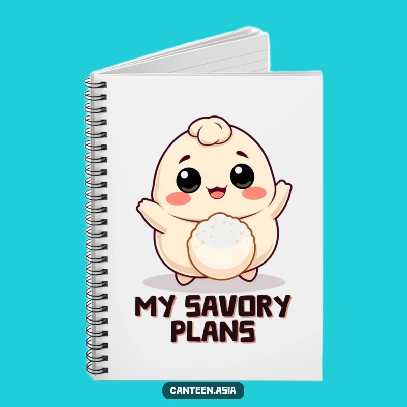 Funny Dumpling Rice Ball Notebook: Jot Down Ideas with This Hilarious Journal