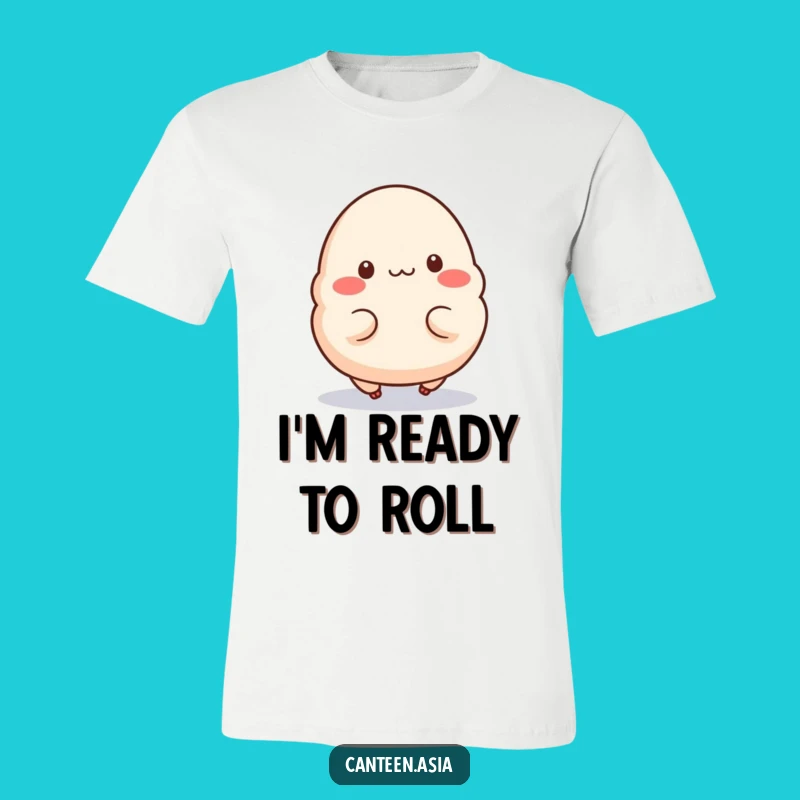 Funny Dumpling Hop T-Shirt - Show Your Fun Side with This Cheerful Funny Shirt