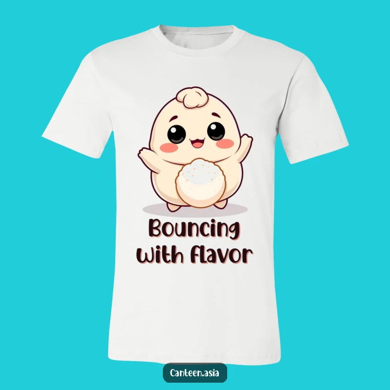 Funny Dumpling Rice Ball T-Shirt: Joyful & Hilarious Tee for Foodies