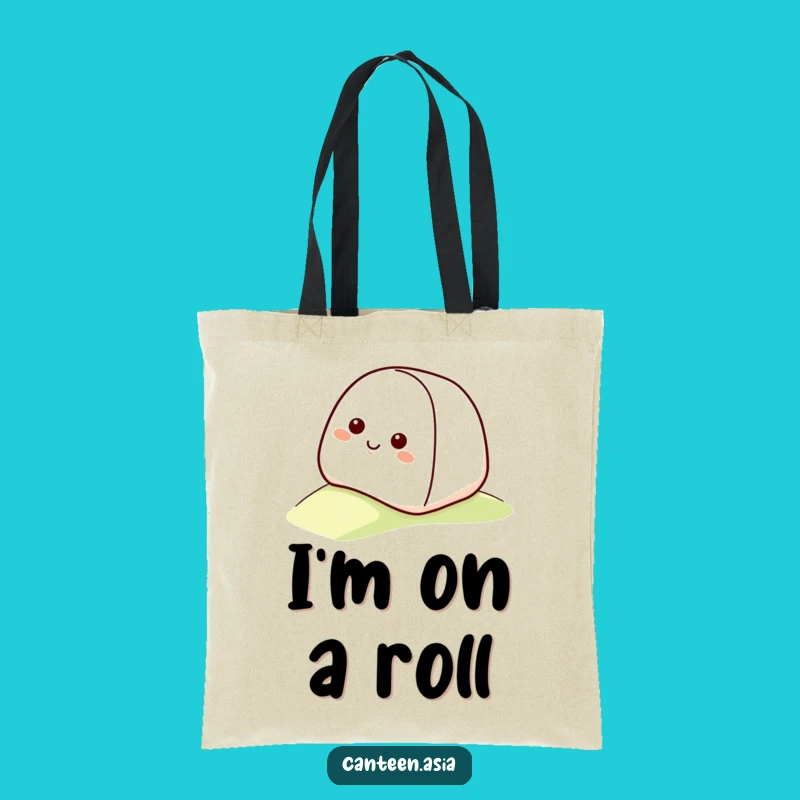Funny Onigiri Rolling Tote Bag - Carry Your Essentials with Joyful Style
